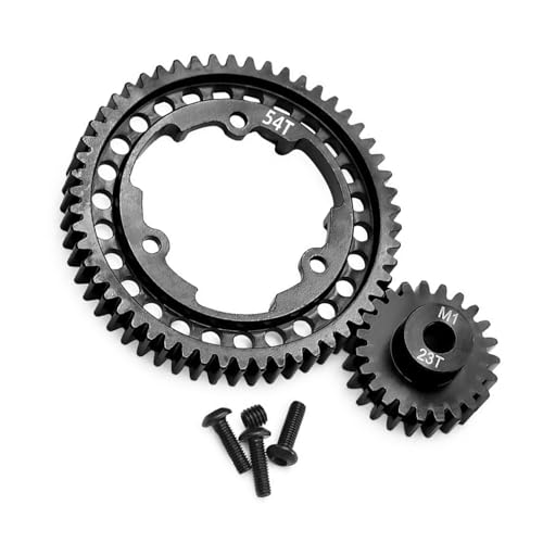 ULIJTH Präzise Cut Cut Gear Combo 46T/23T Verhältnis Für Fernbedienungsauto Upgrades Und Terrain Dominanz ULIJTH Präzise Cut Cut Gear Combo 46T/23T Verhältnis Für Fernbedienungsauto Upgrades Und Terrain Dominanz von ULIJTH