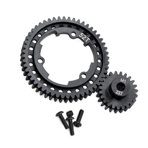 ULIJTH Präzise Cut Cut Gear Combo 46T/23T Verhältnis Für Fernbedienungsauto Upgrades Und Terrain Dominanz ULIJTH Präzise Cut Cut Gear Combo 46T/23T Verhältnis Für Fernbedienungsauto Upgrades Und Terrain Dominanz von ULIJTH