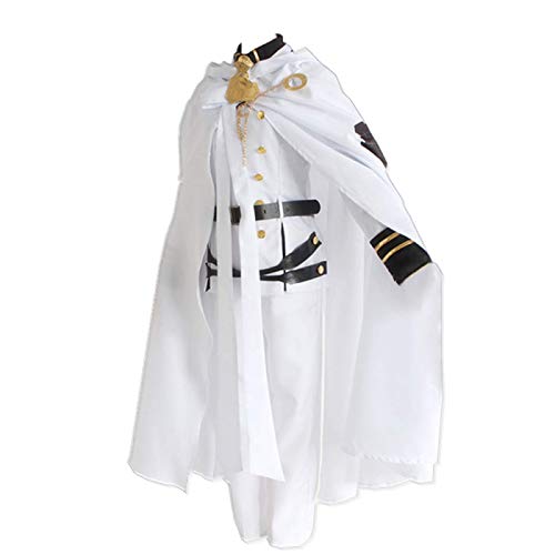 ULLAA 9PCS Anime Seraph of The End Mikaela Hyakuya Cosplay Kostüm Owari No Seraph Halloween Party Kleidung Uniform Anzüge mit Zubehör ULLAA 9PCS Anime Seraph of The End Mikaela Hyakuya Cosplay Kostüm Owari No Seraph Halloween Party Kleidung Uniform Anzüge mit Zubehör von ULLAA