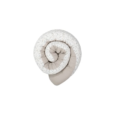 ULLENBOOM Baby Bettschlange Waffel Floral Sand 200cm von Ullenboom