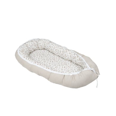 ULLENBOOM Babynest Leo 55x95cm Sand, Beige, Weiß ULLENBOOM Babynest Leo 55x95cm Sand, Beige, Weiß von Ullenboom