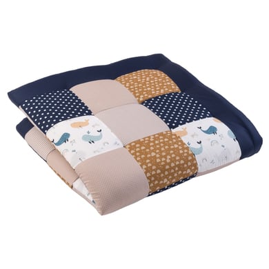 ULLENBOOM Krabbeldecke Wale 140x140cm von Ullenboom