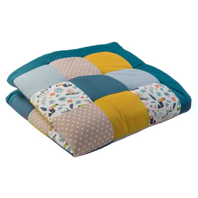 ULLENBOOM Krabbeldecke Dschungel 140x140cm von Ullenboom