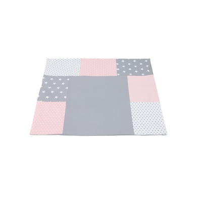 ULLENBOOM Wickelauflagenbezug 75x85 cm Rosa Grau von Ullenboom