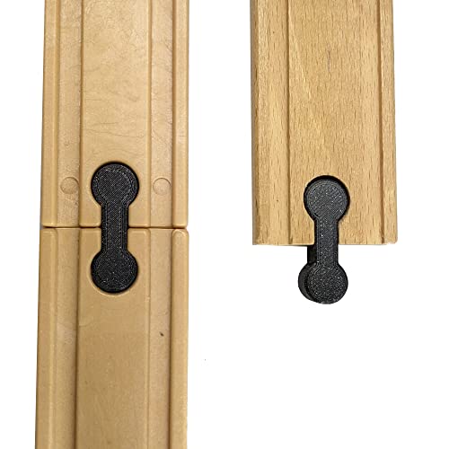 ULROAD Holzschienen Adapter Verbinder passend kompatibel für Thomas - Brio - Lillabo - Melissa - IKEA Holzschienen Schienen (20 Stück) von ULROAD