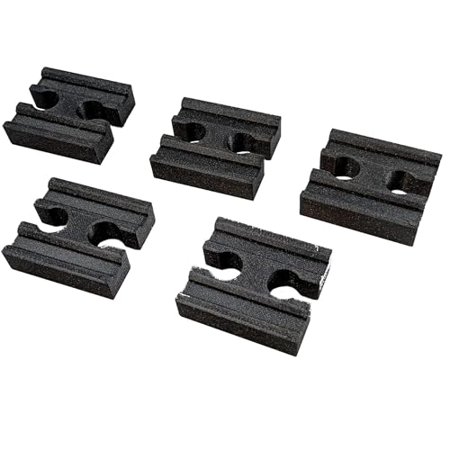 ULROAD Holzschienen Kupplung Adapter Verbinder passend kompatibel für Thomas - Brio - IKEA Holzschienen Schienen (5 Stück) von ULROAD