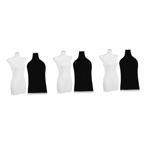 3 Sätze Halbkörpermodell Requisiten Kleid Mantel Bekleidung Outfits Kostüme Bewegliche Schaufensterpuppe Baumwolle Halblanges Modell Gefälschte Oberbekleidung 2 Stück * 3 ULTECHNOVO 3 Sätze Halbkörpermodell Requisiten Kleid Mantel Bekleidung Outfits Kostüme Bewegliche Schaufensterpuppe Baumwolle Halblanges Modell Gefälschte Oberbekleidung 2 Stück * 3 ULTECHNOVO von ULTECHNOVO