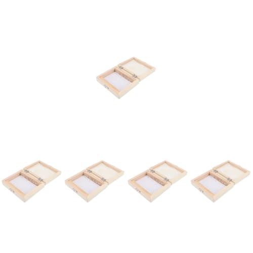 5Er-Box Biologische Slice-Box Verpackung tragbar Gitter mikroskopische Objektträger Korb werkzeug Mikroskop-Objektträger-Etui Holz Kästen für Mikroskop-Objektträger Beige ULTECHNOVO 5Er-Box Biologische Slice-Box Verpackung tragbar Gitter mikroskopische Objektträger Korb werkzeug Mikroskop-Objektträger-Etui Holz Kästen für Mikroskop-Objektträger Beige ULTECHNOVO von ULTECHNOVO