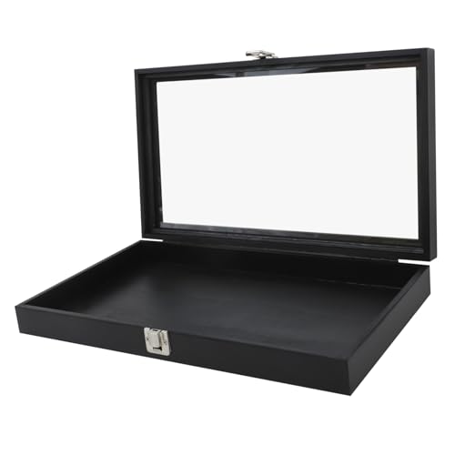 ULTECHNOVO Box Aus Holz Schmuck Vitrine Abschließbar Probe Lagerung Vintage Vitrine Organisiert Lagerung ULTECHNOVO Box Aus Holz Schmuck Vitrine Abschließbar Probe Lagerung Vintage Vitrine Organisiert Lagerung von ULTECHNOVO