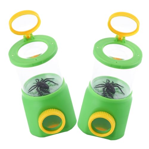 ULTECHNOVO 2 Stücke Vergrößerungs Viewer Beobachtung Box Catcher Für Jungen Und Mädchen Outdoor Exploration Kit ULTECHNOVO 2 Stücke Vergrößerungs Viewer Beobachtung Box Catcher Für Jungen Und Mädchen Outdoor Exploration Kit von ULTECHNOVO