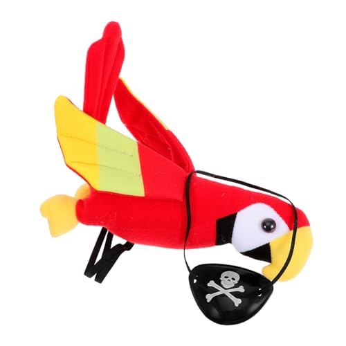 ULTECHNOVO 1 Satz Augenklappe Pirat Piraten-Requisiten Partykostüm Kostümzubehör Piraten-Cosplay-Requisiten Schulterpapagei Für Piratenkostüm Requisiten Zum Verkleiden Von Piraten Plastik ULTECHNOVO 1 Satz Augenklappe Pirat Piraten-Requisiten Partykostüm Kostümzubehör Piraten-Cosplay-Requisiten Schulterpapagei Für Piratenkostüm Requisiten Zum Verkleiden Von Piraten Plastik von ULTECHNOVO