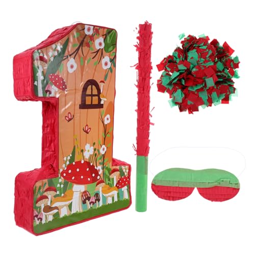 ULTECHNOVO 1 Satz Pilzpinata mexikanische Piñata Pilz-Party-Dekorationen Pinata- Silvester Pinata Pilz Geburtstagsdeko alles zum geburtstag pinata hawaiianische Piñata Papier ULTECHNOVO 1 Satz Pilzpinata mexikanische Piñata Pilz-Party-Dekorationen Pinata- Silvester Pinata Pilz Geburtstagsdeko alles zum geburtstag pinata hawaiianische Piñata Papier von ULTECHNOVO
