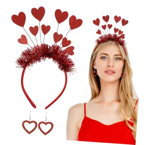 ULTECHNOVO 1 Satz Sonnenbrille zum Valentinstag Valentinstag-Cosplay-Kostümzubehör Herz-Stirnbänder für Mädchen Amor Kostüm Damen Accessoires Amor-Kostümzubehör Herz Stirnbänder Plastik rot ULTECHNOVO 1 Satz Sonnenbrille zum Valentinstag Valentinstag-Cosplay-Kostümzubehör Herz-Stirnbänder für Mädchen Amor Kostüm Damen Accessoires Amor-Kostümzubehör Herz Stirnbänder Plastik rot von ULTECHNOVO