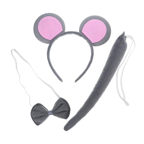 ULTECHNOVO 1 Satz -stirnband Ohr Haarreifen -kostümzubehör Cosplay Mausohren Stirnband Mausohren-stirnbänder Haarband Mit Hirschmotiv Für Damen Stoff Grey ULTECHNOVO 1 Satz -stirnband Ohr Haarreifen -kostümzubehör Cosplay Mausohren Stirnband Mausohren-stirnbänder Haarband Mit Hirschmotiv Für Damen Stoff Grey von ULTECHNOVO