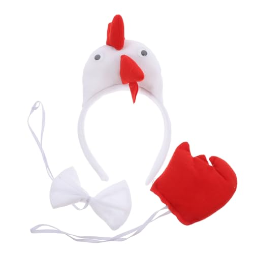ULTECHNOVO 1 Satz tierisches Stirnband Huhn Cosplay Erwachsene Känguruohren Elefantenohren Hühnchenspielzeug zum Aufziehen Nashornkostüm Ogerohren Mäuseohren Affenstirnband PP Baumwolle Weiß ULTECHNOVO 1 Satz tierisches Stirnband Huhn Cosplay Erwachsene Känguruohren Elefantenohren Hühnchenspielzeug zum Aufziehen Nashornkostüm Ogerohren Mäuseohren Affenstirnband PP Baumwolle Weiß von ULTECHNOVO