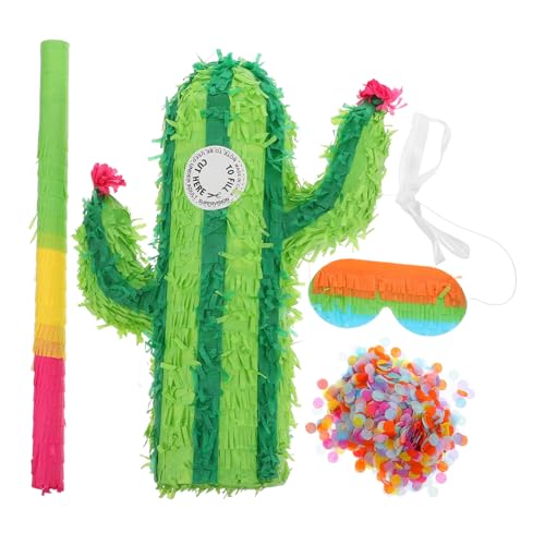 ULTECHNOVO 1 Set Kaktus Piñata Für Jungen Halloween Piñata Große Fiesta Party Dekorationen Kleine Piñata Mexikanische Piñata Kaktus Party Dekorationen Mexiko Kaktus Piñata Kaktus von ULTECHNOVO