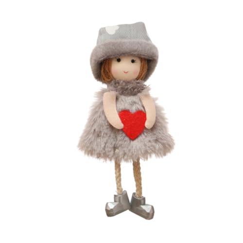 ULTECHNOVO 1 Stück Liebe Engel Anhänger Mädchen Ornamente Weiche Puppe Cartoon Plüschspielzeug Puppe Hängende Ornamente Plüschpuppe Süße Puppe Engel-Ornament Mädchenpuppe Grey ULTECHNOVO 1 Stück Liebe Engel Anhänger Mädchen Ornamente Weiche Puppe Cartoon Plüschspielzeug Puppe Hängende Ornamente Plüschpuppe Süße Puppe Engel-Ornament Mädchenpuppe Grey von ULTECHNOVO