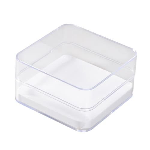 ULTECHNOVO 1 Stück Packung transparente Musterbox schmuck-aufbewahrung schmuck display schmuckschachtel Insektenaufbewahrung Insektenschaukasten schmuckschatulle glasvitrine stehend Käfig von ULTECHNOVO
