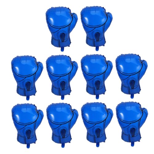 ULTECHNOVO 10 Stück Aluminium Folienballons Boxhandschuhe Blau Partydekoration Sport Geburtstag Wrestling Gym Feier ULTECHNOVO 10 Stück Aluminium Folienballons Boxhandschuhe Blau Partydekoration Sport Geburtstag Wrestling Gym Feier von ULTECHNOVO