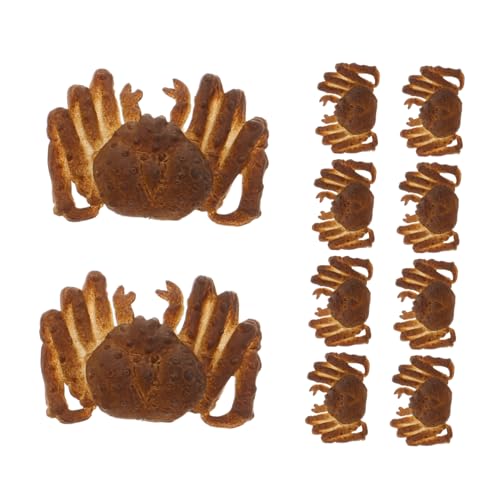 ULTECHNOVO 10 Stück Simulierte Krabbendekoration Künstliche Hummerdekoration Simulation Krabbe Für Simulationsmodell Für Meeresfrüchte Realistisches Meeresfrüchtemodell Kaffee Harz ULTECHNOVO 10 Stück Simulierte Krabbendekoration Künstliche Hummerdekoration Simulation Krabbe Für Simulationsmodell Für Meeresfrüchte Realistisches Meeresfrüchtemodell Kaffee Harz von ULTECHNOVO