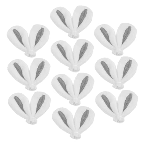 ULTECHNOVO 10 Stück Teiliges DIY Hasenohren Haarclip aus Weichem Niedliche Bunny Ohr Haarschmuck Bastelzubehör für Ostern Kreative Haardekoration für Geschenkideen ULTECHNOVO 10 Stück Teiliges DIY Hasenohren Haarclip aus Weichem Niedliche Bunny Ohr Haarschmuck Bastelzubehör für Ostern Kreative Haardekoration für Geschenkideen von ULTECHNOVO