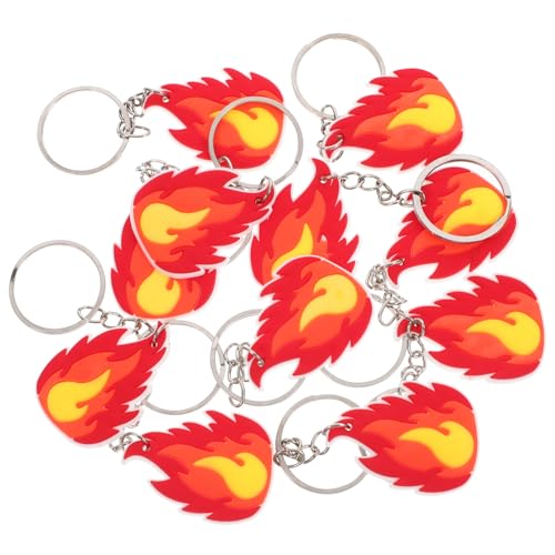 ULTECHNOVO 10 Stück Teiliges Feuerwehr Schlüsselanhänger Langebig und Robust Flammen design Feuerwehr Party Deko für Kindergeburtstag ULTECHNOVO 10 Stück Teiliges Feuerwehr Schlüsselanhänger Langebig und Robust Flammen design Feuerwehr Party Deko für Kindergeburtstag von ULTECHNOVO