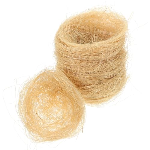 ULTECHNOVO 10 Stück Vogelnestdekorationen Rattan Vogelnest Vogelhausverzierung Künstliches Vogelnest Vogelbrutnest Vogelnest Für Vogelkäfig Gartendekoration -Seide Khaki ULTECHNOVO 10 Stück Vogelnestdekorationen Rattan Vogelnest Vogelhausverzierung Künstliches Vogelnest Vogelbrutnest Vogelnest Für Vogelkäfig Gartendekoration -Seide Khaki von ULTECHNOVO