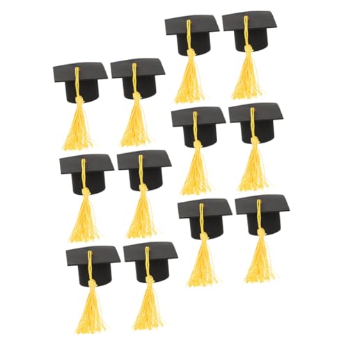 ULTECHNOVO 12 Stück Bachelor Hut Ornamente Abschluss Zylinder Kleiner Blauer Abschluss Topper Miniatur Mini Deko Hut Weinflaschen Topper Abschlusskappe Kuchen Topper Gold Pastell ULTECHNOVO 12 Stück Bachelor Hut Ornamente Abschluss Zylinder Kleiner Blauer Abschluss Topper Miniatur Mini Deko Hut Weinflaschen Topper Abschlusskappe Kuchen Topper Gold Pastell von ULTECHNOVO