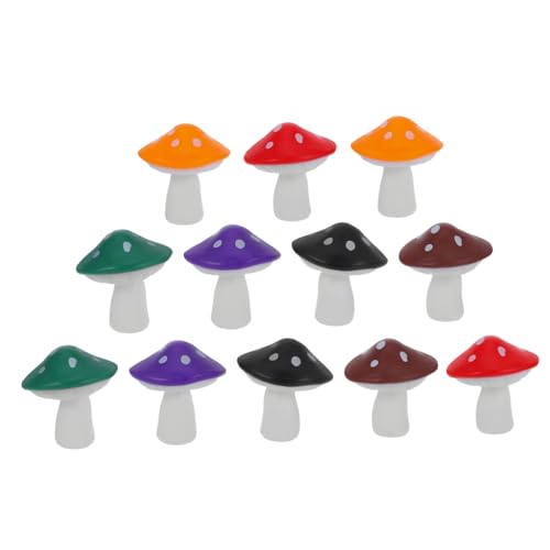 ULTECHNOVO 12 Stück Mini Pilze Pilz Ornamente Pilz Künstliche Pilze Pilz Statue Miniatur Figuren Bastelpilz Getrocknete Pilze Pilz Figuren Mini Figuren Aus Kunststoff ULTECHNOVO 12 Stück Mini Pilze Pilz Ornamente Pilz Künstliche Pilze Pilz Statue Miniatur Figuren Bastelpilz Getrocknete Pilze Pilz Figuren Mini Figuren Aus Kunststoff von ULTECHNOVO