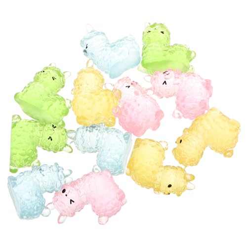 ULTECHNOVO 12 Stück Resin Alpaka Figuren Leuchtende Süße Tierornamente für Puppenhaus Aquarien und Gartenlandschaften Robuste für Miniaturgärten und Terrarien ULTECHNOVO 12 Stück Resin Alpaka Figuren Leuchtende Süße Tierornamente für Puppenhaus Aquarien und Gartenlandschaften Robuste für Miniaturgärten und Terrarien von ULTECHNOVO