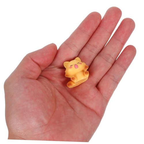 ULTECHNOVO 12 Stück Teiliges Miniatur Fuchsfiguren aus Widerstandsfähigem Harz mit Detailreicher Gestaltung als Feengarten Accessoires Terrarien für DIY Mooslandschaften Platzsparend und von ULTECHNOVO