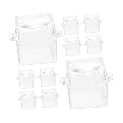 ULTECHNOVO 12 Stück Teiliges Transparenter Insekten beobachtungsboxen mit Integriertem Vergrößerungsglas Praktische Kunststoffbehälter für Genaue Insektenbeobachtung Geeignet für ULTECHNOVO 12 Stück Teiliges Transparenter Insekten beobachtungsboxen mit Integriertem Vergrößerungsglas Praktische Kunststoffbehälter für Genaue Insektenbeobachtung Geeignet für von ULTECHNOVO