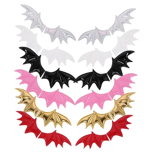 ULTECHNOVO 120 Stück Teiliges Halloween Deko Kleine Teufelsflügel Bastelaccessoires für DIY Haar Schmuck Kleidung Schuhe Taschen Verzierung für Kostüm und Party ULTECHNOVO 120 Stück Teiliges Halloween Deko Kleine Teufelsflügel Bastelaccessoires für DIY Haar Schmuck Kleidung Schuhe Taschen Verzierung für Kostüm und Party von ULTECHNOVO