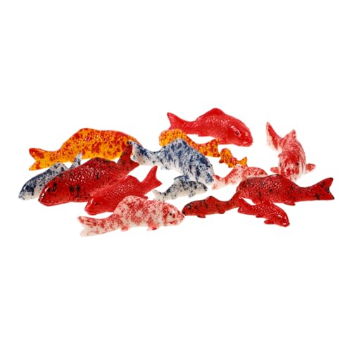 ULTECHNOVO 15 Stück Fisch Figur Korallendekorationen für Aquarien simulieren klein realistisch Mini Fischfiguren aus Kunstharz Wohnzimmerdekor Figuren Wohnkultur Rasenstatuen ULTECHNOVO 15 Stück Fisch Figur Korallendekorationen für Aquarien simulieren klein realistisch Mini Fischfiguren aus Kunstharz Wohnzimmerdekor Figuren Wohnkultur Rasenstatuen von ULTECHNOVO
