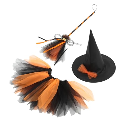 ULTECHNOVO 1Satz Halloween Hexenkostüm Set für Teiliges Kostüm mit Zubehör Bühnendekoration und Rollenspielkostüm aus Sicherem Atmungsaktivem Material für Unvergessliche Partys ULTECHNOVO 1Satz Halloween Hexenkostüm Set für Teiliges Kostüm mit Zubehör Bühnendekoration und Rollenspielkostüm aus Sicherem Atmungsaktivem Material für Unvergessliche Partys von ULTECHNOVO