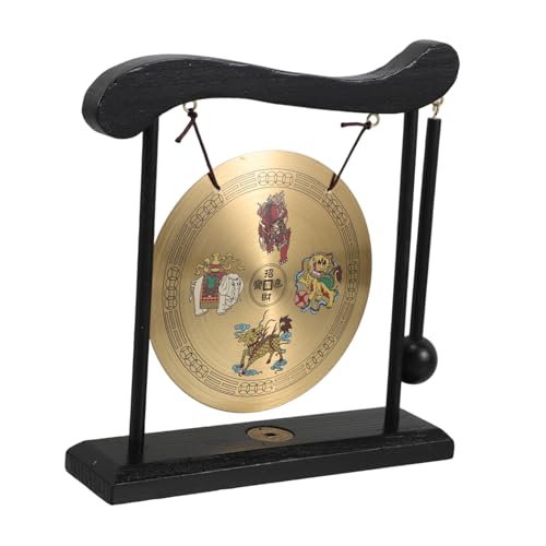 ULTECHNOVO 1Satz Messing Feng Shui Gong Bell Chinesische Desktop Dekoration mit Stand Langlebiges Sammlerstück Harmonische für Home Office und Wohnkultur für Zen ULTECHNOVO 1Satz Messing Feng Shui Gong Bell Chinesische Desktop Dekoration mit Stand Langlebiges Sammlerstück Harmonische für Home Office und Wohnkultur für Zen von ULTECHNOVO