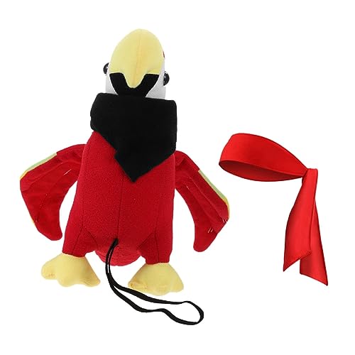 ULTECHNOVO 1Satz Piraten Papagei Kostümzubehör Realistischer Papagei zum Aufhängen Schwarzem Kopftuch und Bandana für Halloween Cosplay Mottopartys ULTECHNOVO 1Satz Piraten Papagei Kostümzubehör Realistischer Papagei zum Aufhängen Schwarzem Kopftuch und Bandana für Halloween Cosplay Mottopartys von ULTECHNOVO
