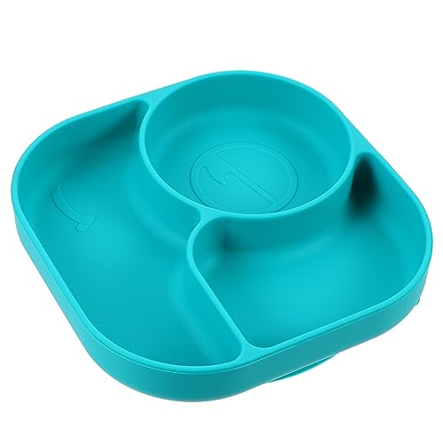 ULTECHNOVO 1Stück Silikon Saugplatte für Unterteilter Teller mit Rutschfester Funktion Geschirr für Junge Mädchen Ab Monaten für Sicheres Essen und Portionskontrolle Leicht ULTECHNOVO 1Stück Silikon Saugplatte für Unterteilter Teller mit Rutschfester Funktion Geschirr für Junge Mädchen Ab Monaten für Sicheres Essen und Portionskontrolle Leicht von ULTECHNOVO