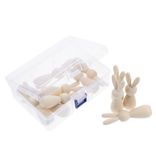 ULTECHNOVO 1satz Bastelset Für Ostern Unbemalte Holzhasen Und Figuren Für Kreative Bastelarbeiten Für Mädchen Und Erwachsene ULTECHNOVO 1satz Bastelset Für Ostern Unbemalte Holzhasen Und Figuren Für Kreative Bastelarbeiten Für Mädchen Und Erwachsene von ULTECHNOVO
