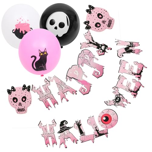 ULTECHNOVO 1satz Halloween Dekoration Set Mit Cupcake Toppers Bannern Und Deko Für Halloween-party Wiederverwendbare Und Papiermaterialien Für Unvergessliche ULTECHNOVO 1satz Halloween Dekoration Set Mit Cupcake Toppers Bannern Und Deko Für Halloween-party Wiederverwendbare Und Papiermaterialien Für Unvergessliche von ULTECHNOVO