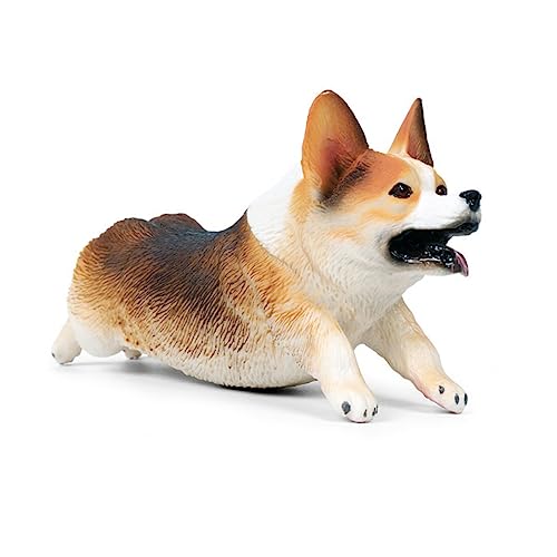 ULTECHNOVO 1stück Corgi Hund Modell Figurine Realistische Dekoration Für Zuhause Büro Und Auto Niedliches Haustier Ornament Feine Verarbeitung Laufender Corgi ULTECHNOVO 1stück Corgi Hund Modell Figurine Realistische Dekoration Für Zuhause Büro Und Auto Niedliches Haustier Ornament Feine Verarbeitung Laufender Corgi von ULTECHNOVO