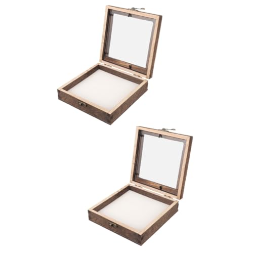 ULTECHNOVO 2 Sätze Insektenprobenbehälter Aus Glas Schmetterlings-kit Geisterspinne Schläger Fänger Vintage Mustervitrine Pinnwand-probenanzeige Plüsch Miniatur-vitrine Anlage Schaum ULTECHNOVO 2 Sätze Insektenprobenbehälter Aus Glas Schmetterlings-kit Geisterspinne Schläger Fänger Vintage Mustervitrine Pinnwand-probenanzeige Plüsch Miniatur-vitrine Anlage Schaum von ULTECHNOVO