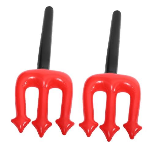 ULTECHNOVO 2 Stück Aufblasbare Zubehör Für Dämonenkostüme Dämon Heugabel Halloween-Teufel-zubehör Halloween Heugabel Heugabel-stütze Mistgabel Kostüm PVC ULTECHNOVO 2 Stück Aufblasbare Zubehör Für Dämonenkostüme Dämon Heugabel Halloween-Teufel-zubehör Halloween Heugabel Heugabel-stütze Mistgabel Kostüm PVC von ULTECHNOVO