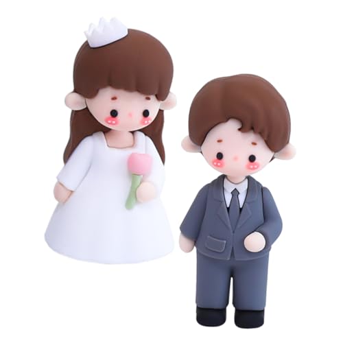 ULTECHNOVO 2 Stück Braut Und Bräutigampuppe Braut Bräutigam Figuren Hochzeitstorte Topper Braut Und Bräutigam Cake Topper Hochzeit Braut Und Bräutigam Weiches Gummi ULTECHNOVO 2 Stück Braut Und Bräutigampuppe Braut Bräutigam Figuren Hochzeitstorte Topper Braut Und Bräutigam Cake Topper Hochzeit Braut Und Bräutigam Weiches Gummi von ULTECHNOVO
