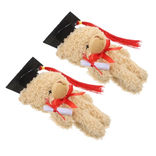 ULTECHNOVO 2 Stücke Graduation Bär Plüsch Niedliche Plüsch Arzt Bär Puppe Für Absolventen Congrats Grad Tier Graduation Saison von ULTECHNOVO