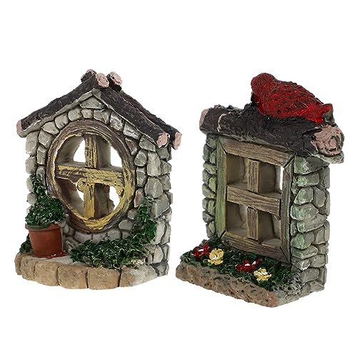 ULTECHNOVO 2 Stück Fischtank Sukkulenter Blumentopf Miniatur Dekorationen Für Aquarien Wurzel Aquarium-Ornamente-höhle Aquarienschmuck Aquariendekoration Wohnkultur Kunstharz von ULTECHNOVO