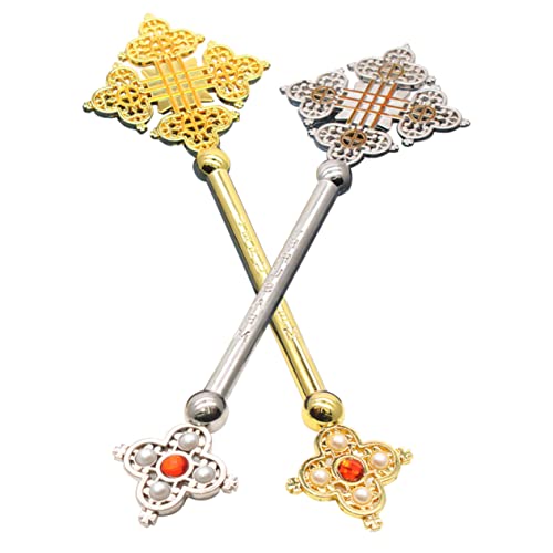 ULTECHNOVO 2 Stück Kreuz Handgehaltenes Religiöses Kruzifix Orthodoxe Dekorationen Katholische Hauswand Für Anhänger Wandkreuz Gebet Kleines Modernes Ornament Zufällige Farbe ULTECHNOVO 2 Stück Kreuz Handgehaltenes Religiöses Kruzifix Orthodoxe Dekorationen Katholische Hauswand Für Anhänger Wandkreuz Gebet Kleines Modernes Ornament Zufällige Farbe von ULTECHNOVO
