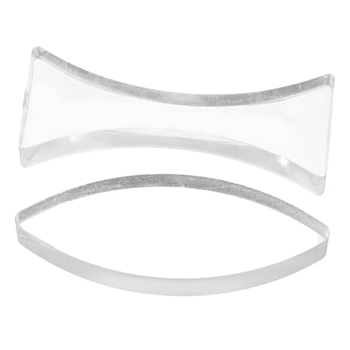 ULTECHNOVO 2 Stück Physikalisches Optisches Experimentierset mit Transparenten Konkaven und Konvexen Linsen für Physikunterricht und Lichtbrechung Demonstrationen ULTECHNOVO 2 Stück Physikalisches Optisches Experimentierset mit Transparenten Konkaven und Konvexen Linsen für Physikunterricht und Lichtbrechung Demonstrationen von ULTECHNOVO