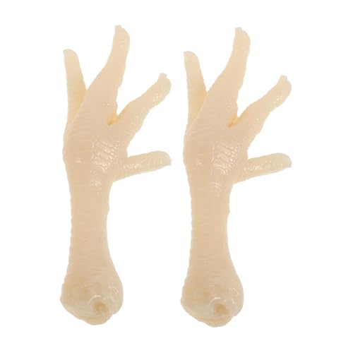 ULTECHNOVO 2 Stück Simuliertes Hühnerfußmodell realistisches lebensmittelspielzeug gefälschte Lebensmittel realistisch Simulationsfutter realistisches Spielfutter PVC ULTECHNOVO 2 Stück Simuliertes Hühnerfußmodell realistisches lebensmittelspielzeug gefälschte Lebensmittel realistisch Simulationsfutter realistisches Spielfutter PVC von ULTECHNOVO