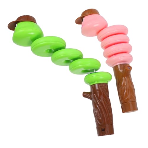 ULTECHNOVO 2 Stück Whistle Schlangenform Bunte Leichte Dreh Schlangen für Ergonomisch Gestaltet Fördert Kreatives Spiel und Kognitive Fähigkeiten für Unterwegs ULTECHNOVO 2 Stück Whistle Schlangenform Bunte Leichte Dreh Schlangen für Ergonomisch Gestaltet Fördert Kreatives Spiel und Kognitive Fähigkeiten für Unterwegs von ULTECHNOVO